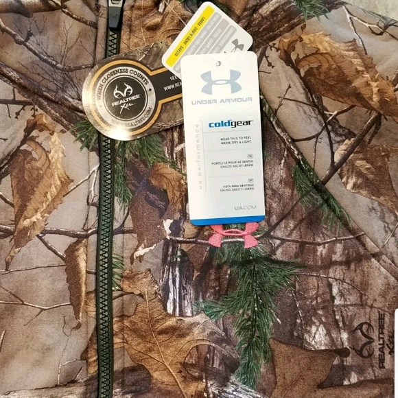 Womens Under Armour Hoodie Jacket Camouflage - Picture 4 of 8